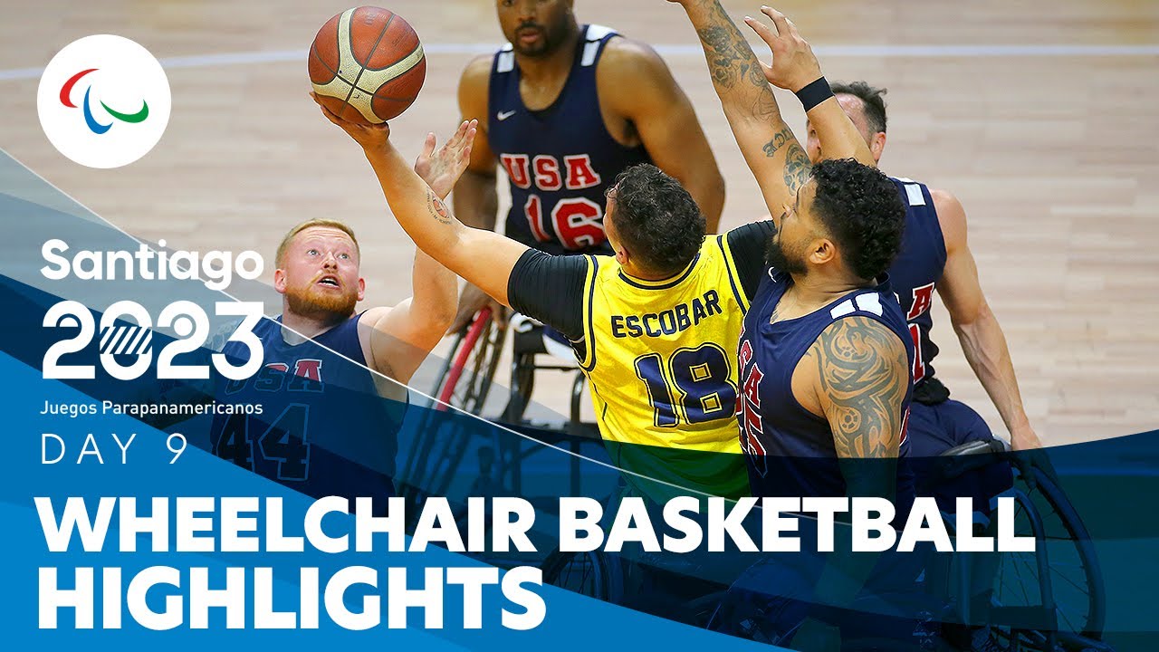 Wheelchair Basketball - Day 9 Highlights - Men's Finals | Santiago 2023 Parapan American Games