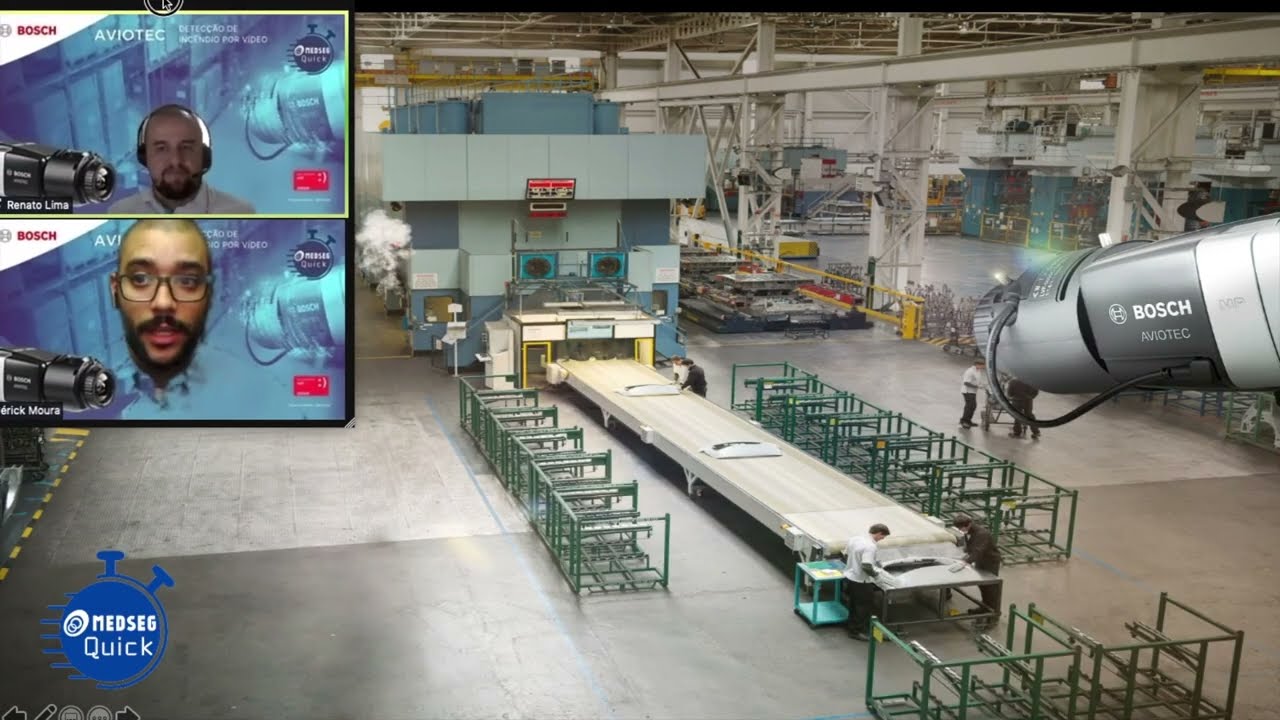 Medseg Quick 31 - Aviotec Bosch - Detecção de Incêndio Por Vídeo/Imagem (CFTV)