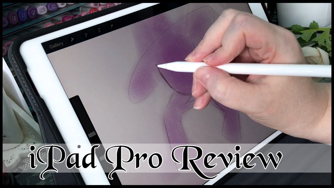 A Traditional Artists Review of the iPad Pro 2017 with Apple Pencil and Procreate Drawing App