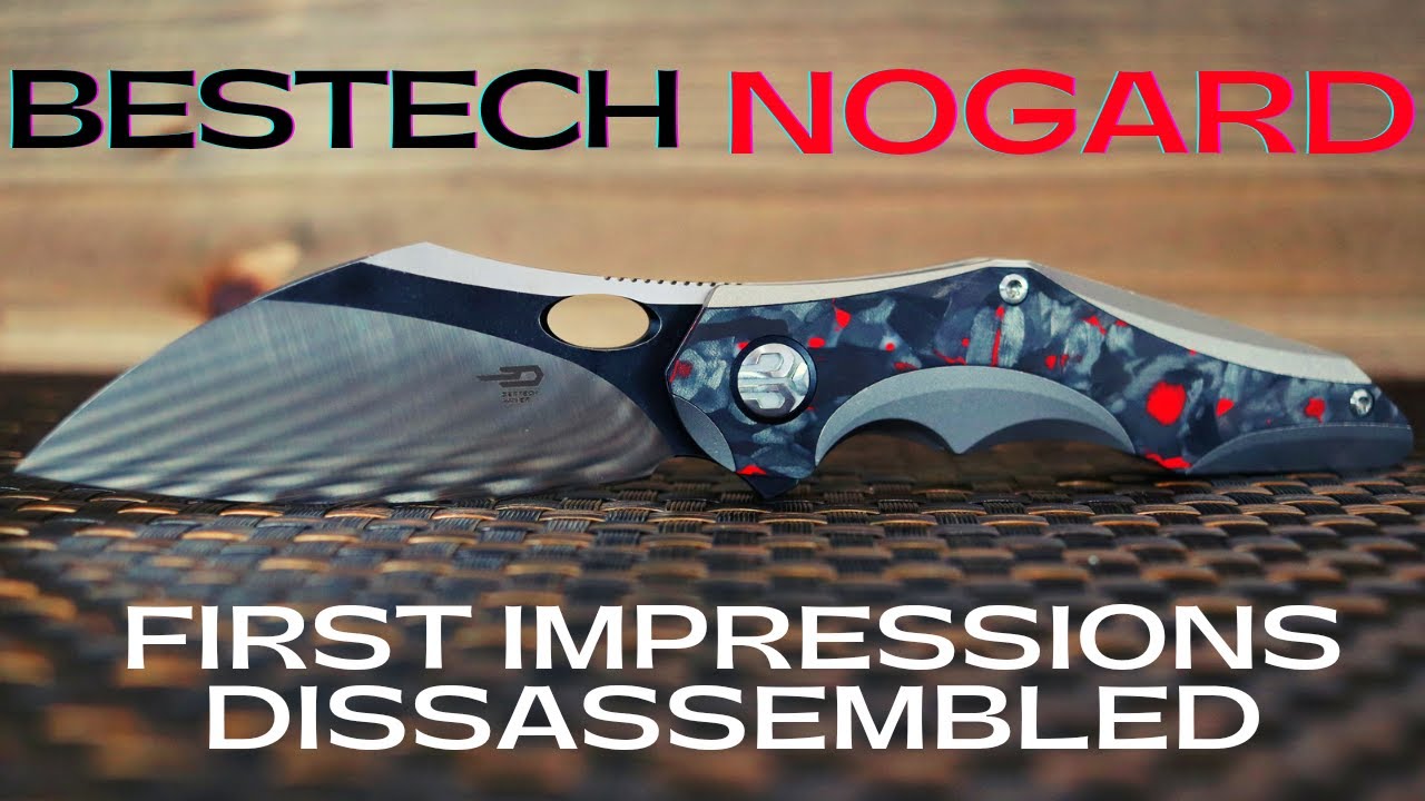 Bestech Nogard, Disassembled, First Impression Review, Red CF #bestechnogard #nogard #bestech