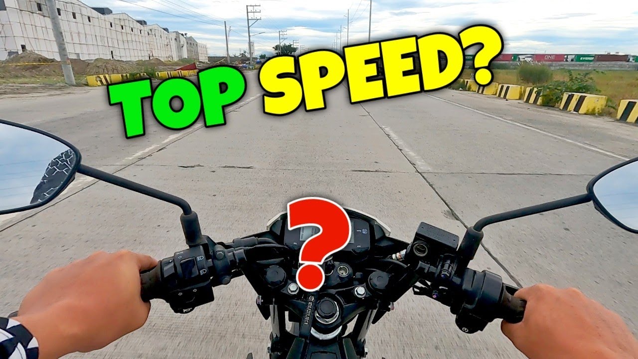 SUZUKI RAIDER FI! TOP SPEED?