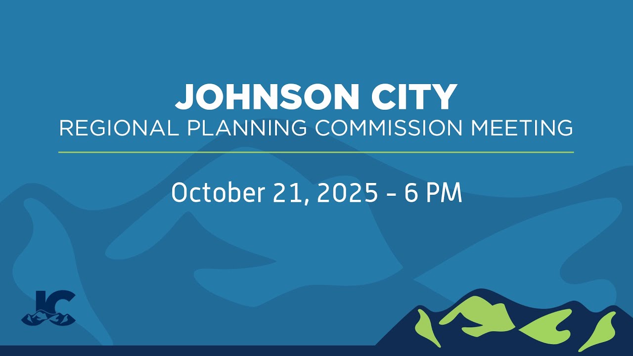 Johnson City Regional Planning Commission Meeting 10-21-2025