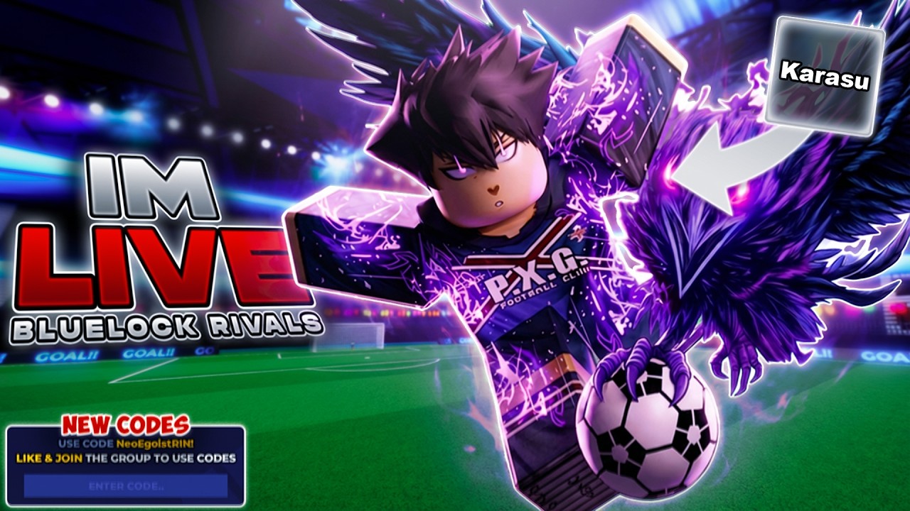 🔥KARASU REWORK SHOWCASE🔥NEW CODES🔥BLUE LOCK RIVALS UPDATE🔥!codes