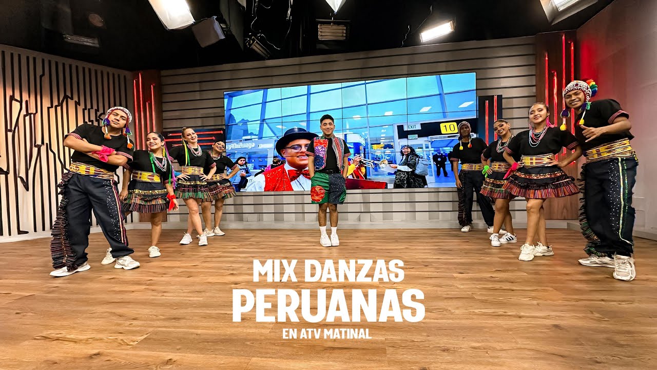 MIX DANZAS PERUANAS - JOSEPTH OVALLE EN ATV NOTICIAS EDICIÓN MATINAL 🇵🇪 - OPENING DEL JOSEPTH RAYMI