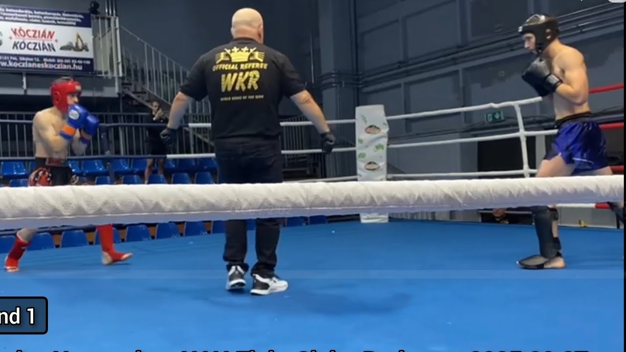 Vladyslav Hrytsenko K1 fight &bull; HAN Fight Club (Bratislava) &bull; Budapest 2025.09.27 