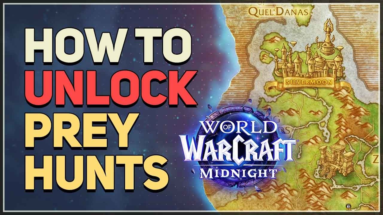 How to unlock Prey Hunts WoW Midnight