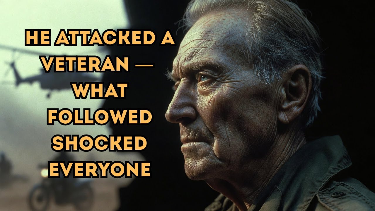 He Raised a Hand Against a Veteran—The Consequences Shocked All