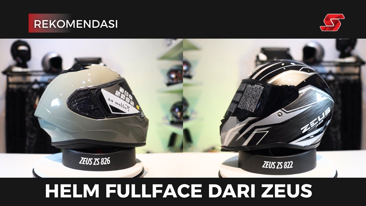 Kedua Helm ini Harganya AFFORDABLE !! | Zeus ZS822 & Zeus ZS826 #zeushelmet #rekomendasi