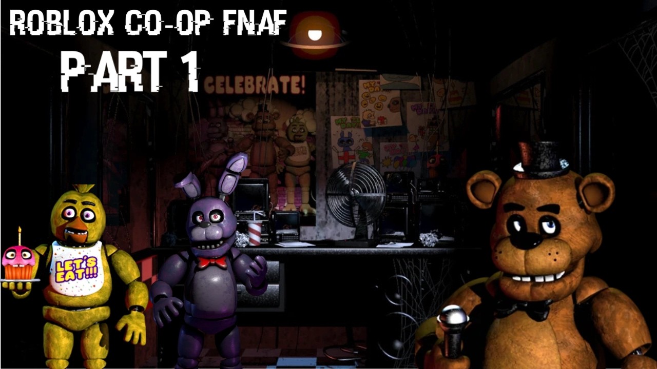 We Played Five Night's At Freddy's Roblox Co-op For The First Time........