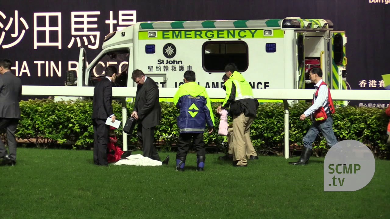Joao Moreira uninjured after a nasty fall before the International Jockeys' Championship