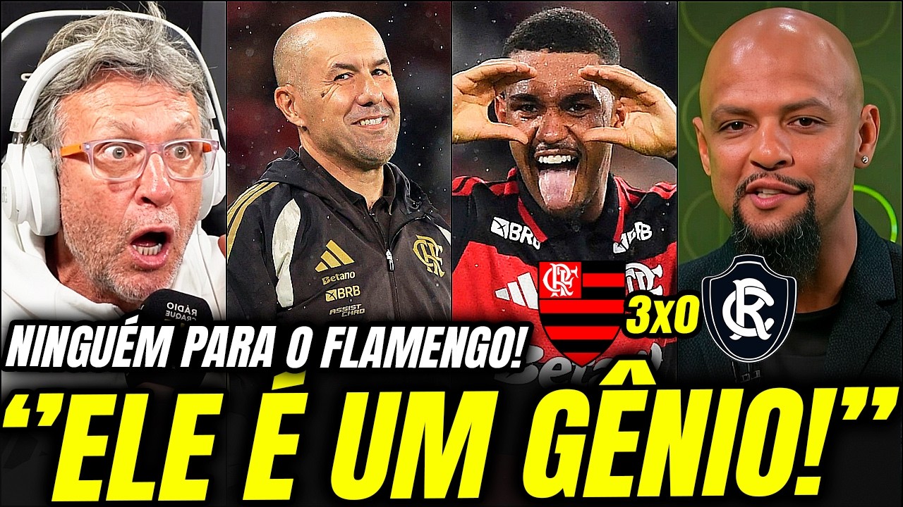🚨 ''ELE É UM GÊNIO!'' IMPRENSA SE RENDE após FLAMENGO 3X0 REMO no BRASILEIRÃO COM SHOW DE LINO!