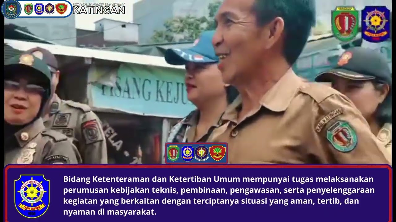SATPOLPP DAN DAMKAR KATINGAN