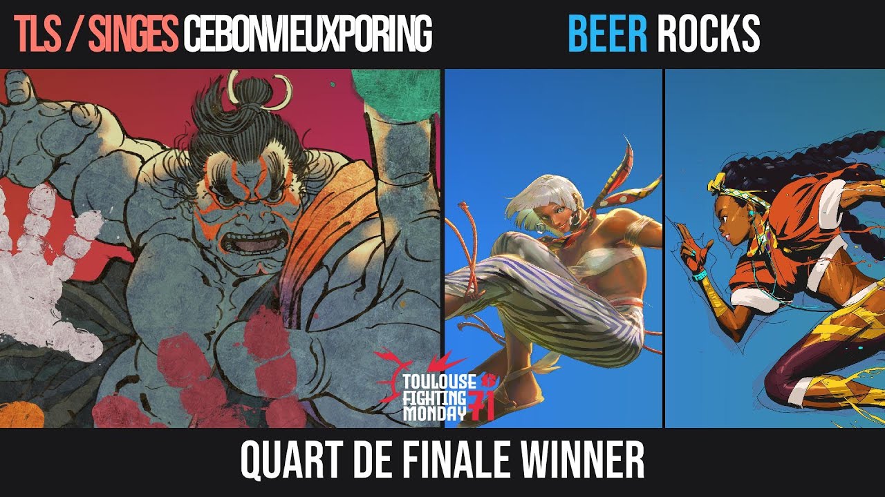 Toulouse Fighting Monday - TLS | CeBonVieuxPoring vs BEER | Rocks - Quart de finale Winner