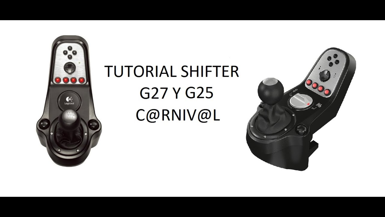TUTORIAL CONECTAR SHIFTER LOGITECH G25 A UNA BASE LOGITECH G27
