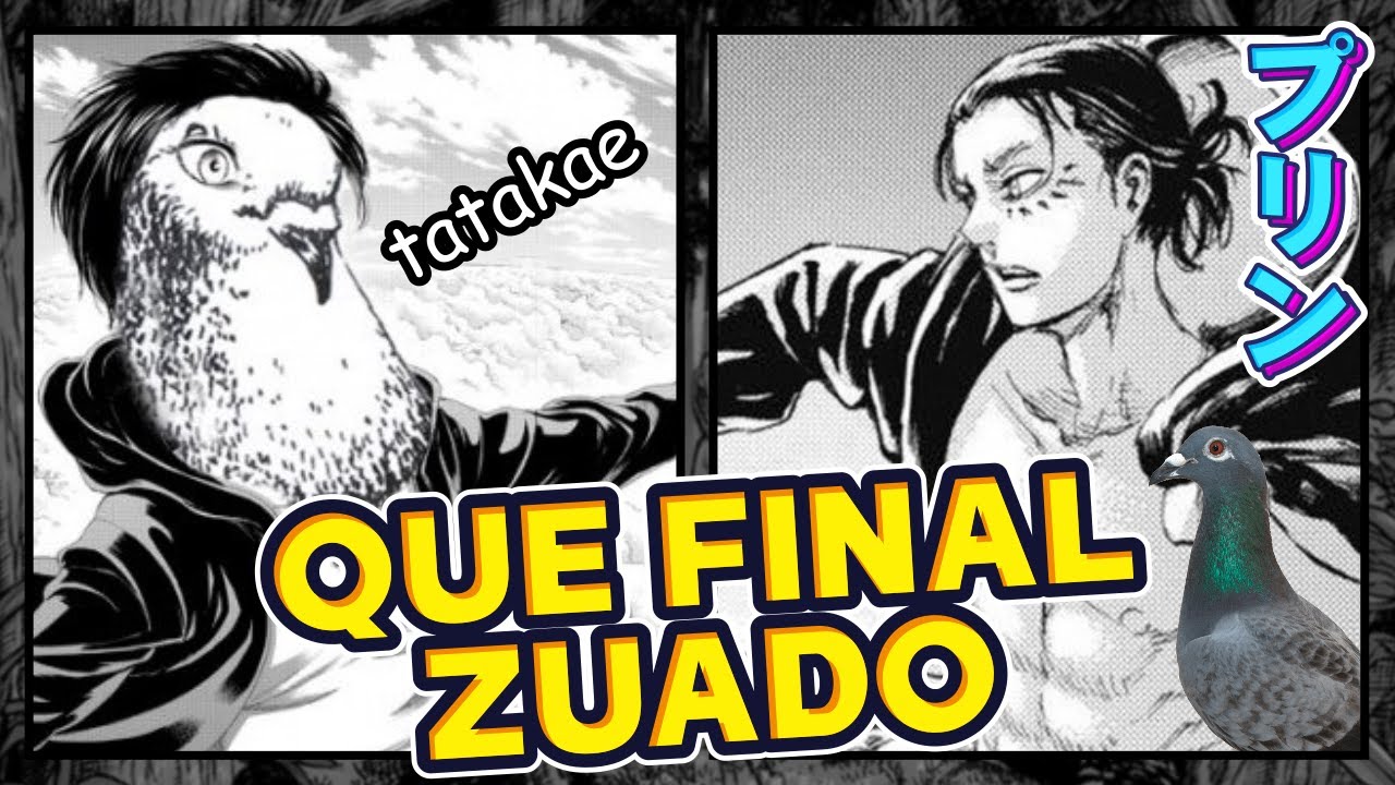 O FINAL RUIM DE SHINGEKI 🐦 KKKKKKKKKKKKK