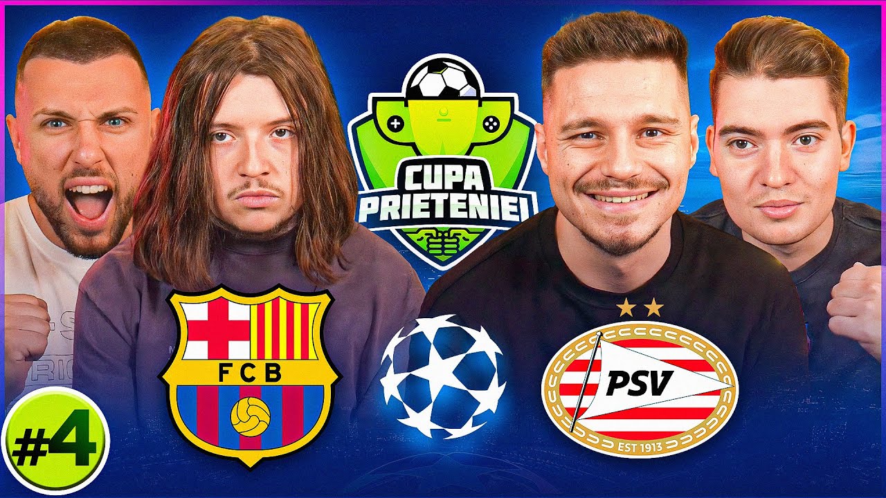 SE LASA CU SCANDAL SI CERTURI FARA PRECEDENT LA CUPA PRIETENIEI DUPA FC BARCELONA VS PSV! EA FC 24!