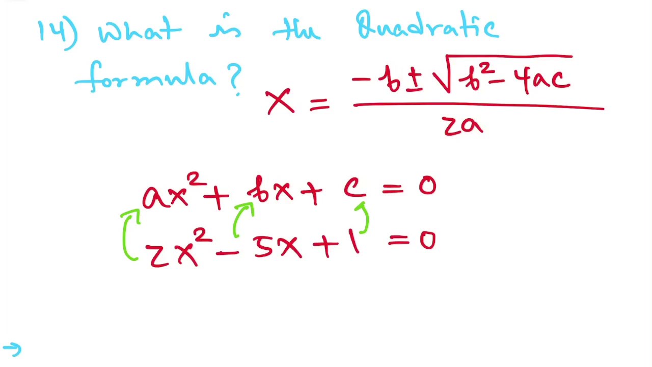 Algebra I Final Exam Review Part 2