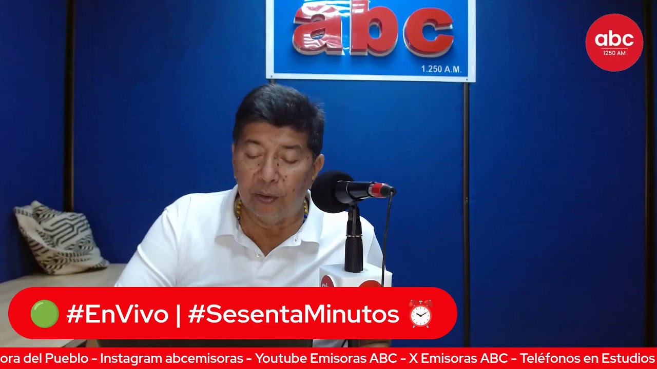 #SesentaMinutos  dirige: Alberto Hernández 03 de Marzo 2026  ABC La Emisora del Pueblo 1.250 AM