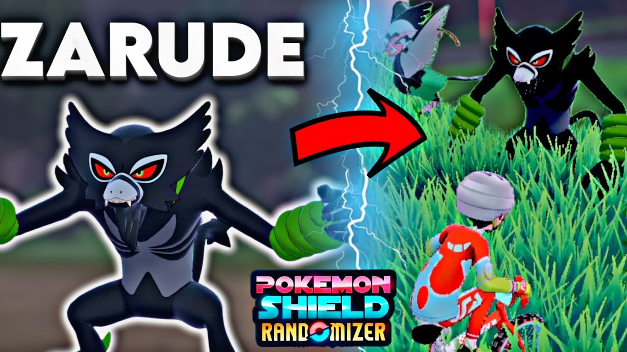 I CAUGHT ZARUDE THE MYTHICAL LEGENDARY POKEMON🔥POKEMON SWORD AND SHIELD RANDOMIZER #20