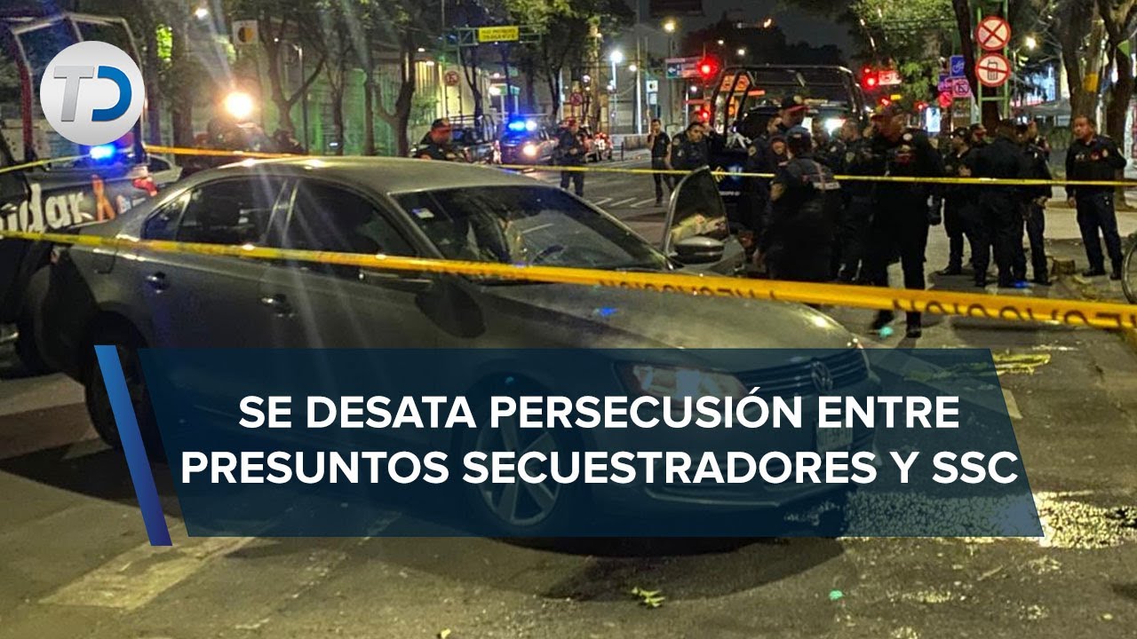 Falsos agentes de Fiscalía de CdMx 'levantan' a persona y tras persecución, policías abaten a uno