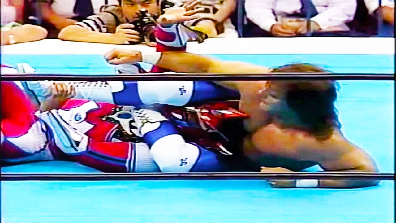Pegasus Kid (Chris Benoit) vs Jyushin Thunder Liger (NJPW ¨J CUP JR¨ 1992) Highlights