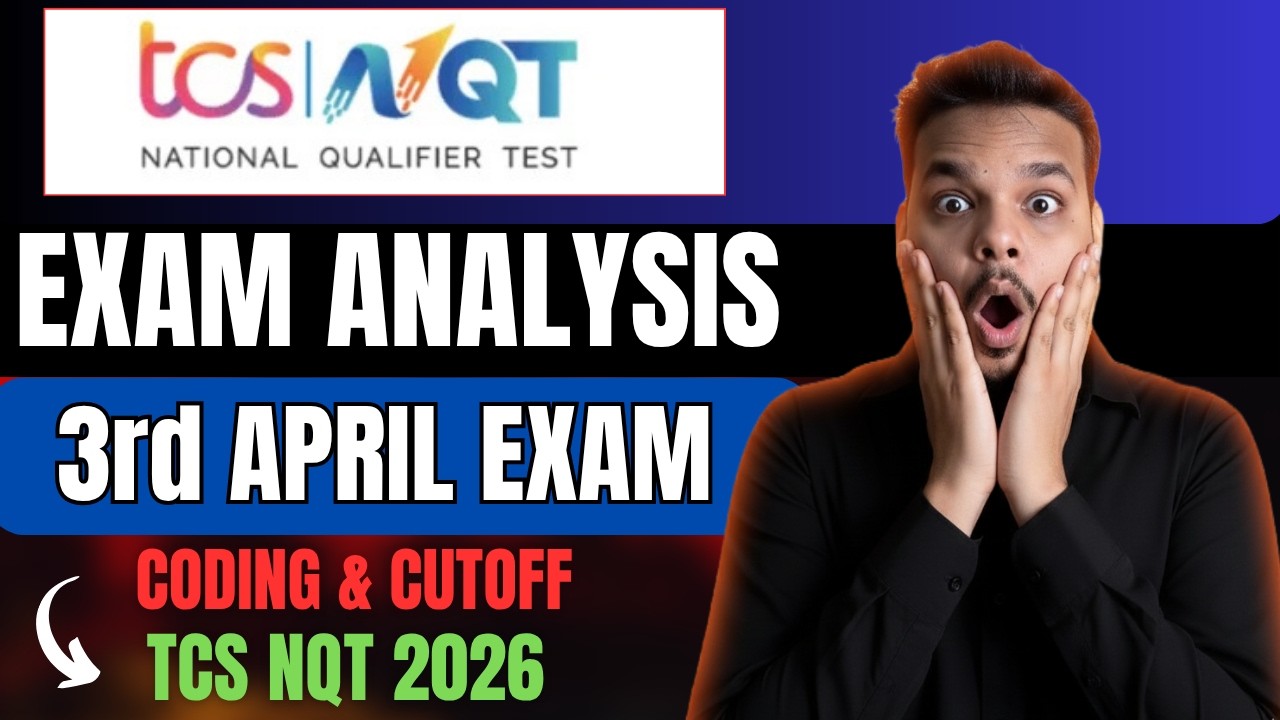 Today's TCS NQT Exam Analysis | Cutoff | TCS NQT 1st April Exam & Coding Questions | Full Details