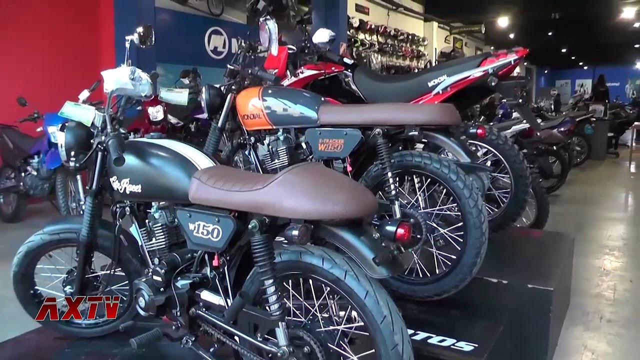 Nuevas Mondial W150 Café Racer y S-Tracker