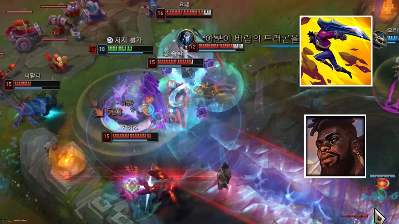 이 사람이 하는 크산테는 왜 한타가 좋음??