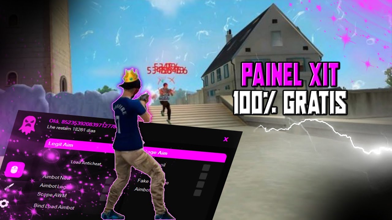 MELHOR MOD MENU FREE FIRE 100% HS 🔥 XIT ANTIBAN COM AIMBOT - WALL HACK E BYPASS SS  💯 LINK DIRETO