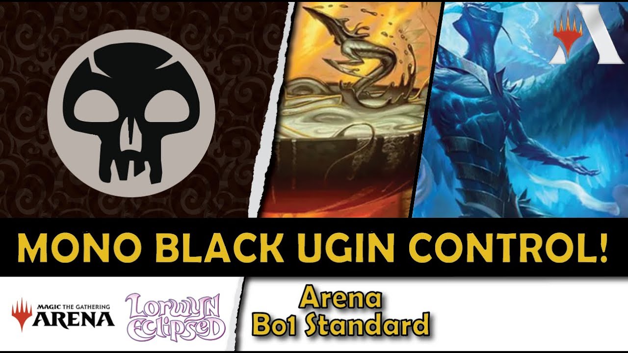 Mono-Black Ugin Is the Endgame Control Deck #mtgarena #lorwyn #standard #mtg