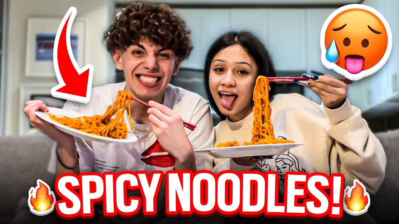 WORLDS SPICIEST NOODLES  CHALLENGE 🔥