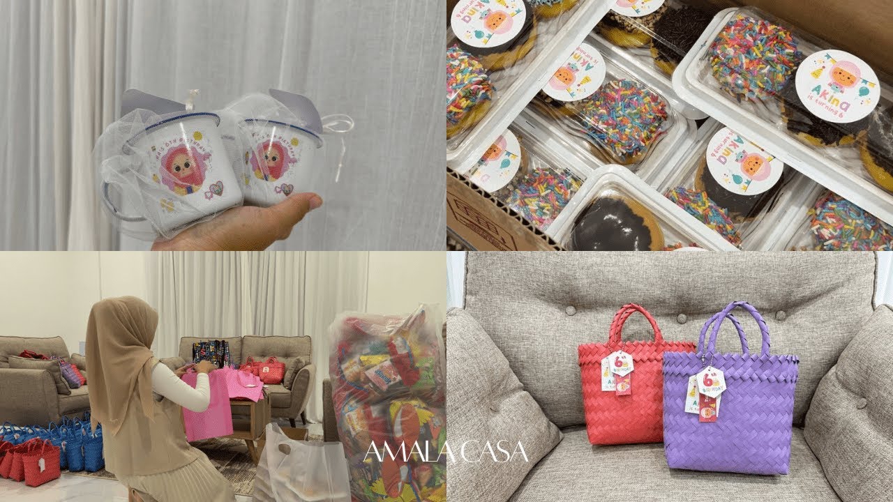 Persiapan Ulang Tahun Anak 🎁 | DIY Birthday Hampers