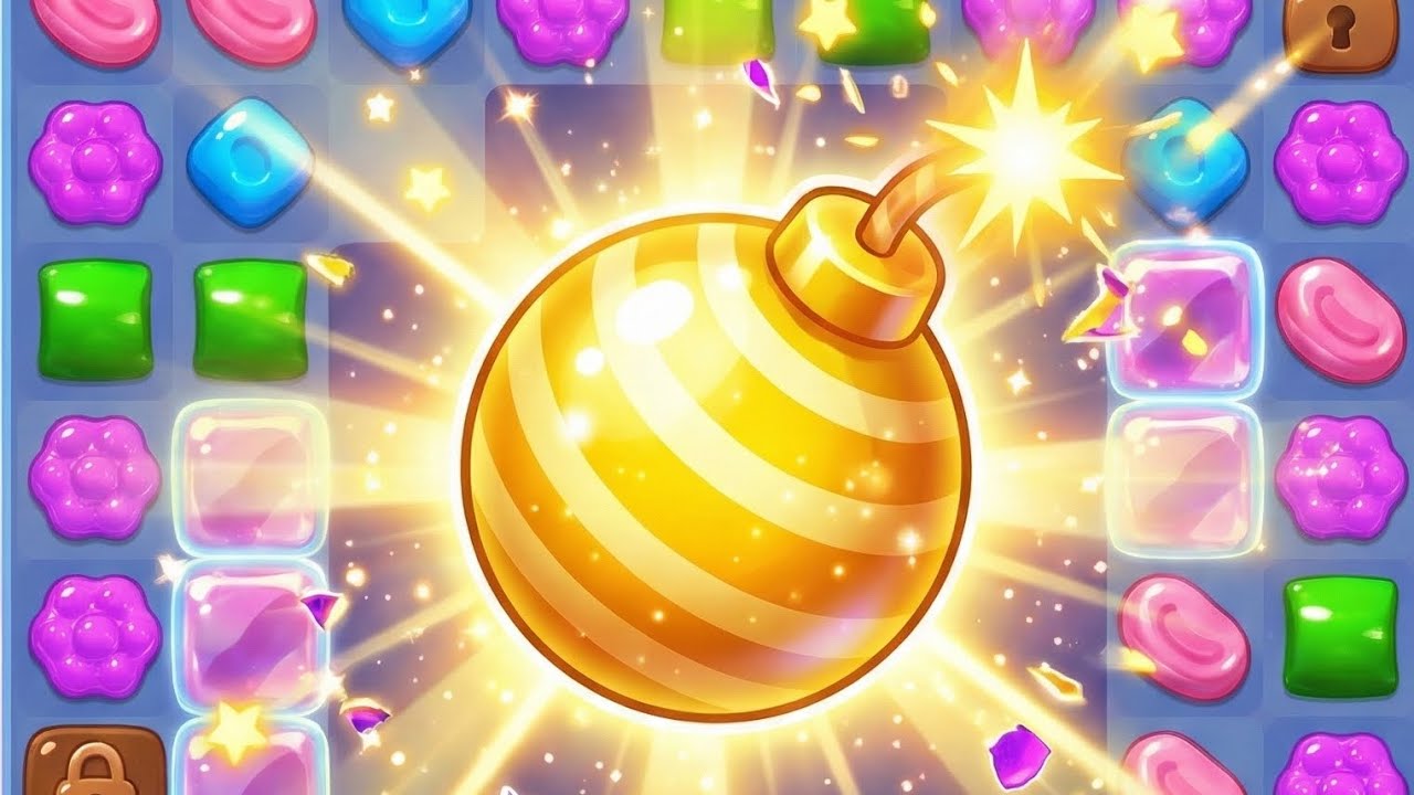 One Move = BIG BOOM 💥 Candy Crush Magic! #games #peace #youtubeshorts 
