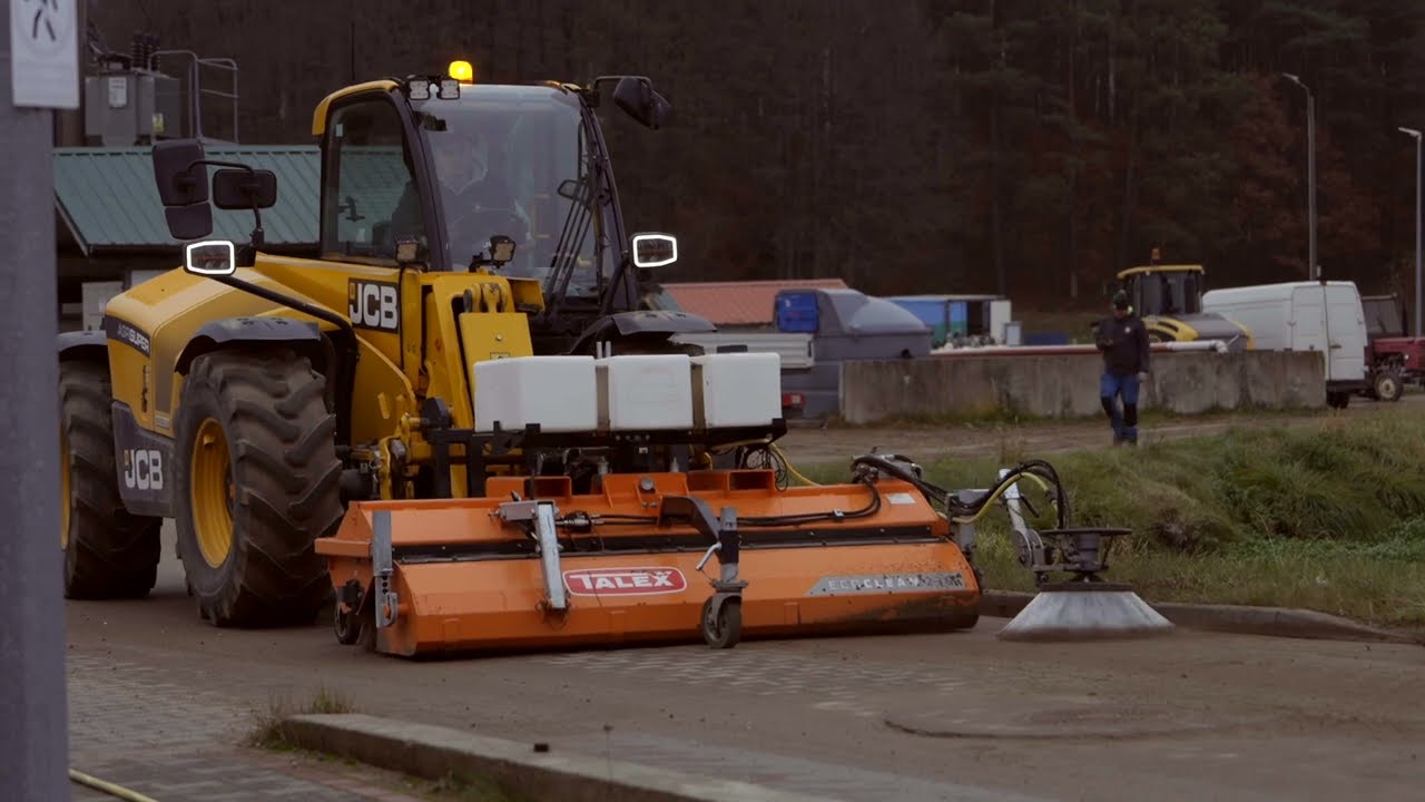 ZAMIATARKA KOMUNALNA ECO CLEAN TALEX NA STAWACH PSTRĄGOWYCH W UPIŁCE