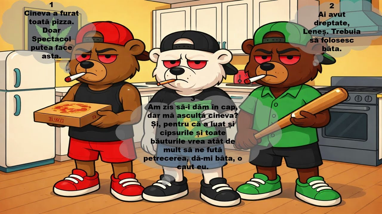 Ursuletii din cartier S01E03 : Petrecerea a scăpat de sub control 