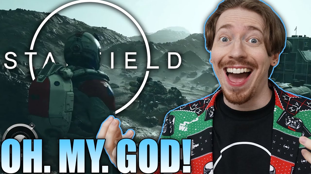STARFIELD GAMEPLAY LOOKS AMAZING - My Raw Reactions