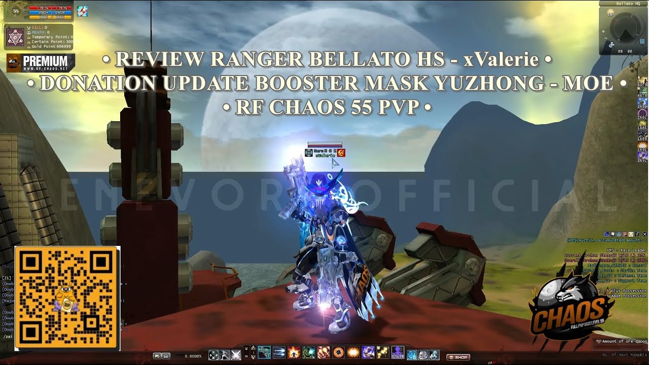 • REVIEW RANGER BELLATO - xValerie • DONATION UPDATE BOOSTER MASK YUZHONG - MOE • RF CHAOS 55 PVP •