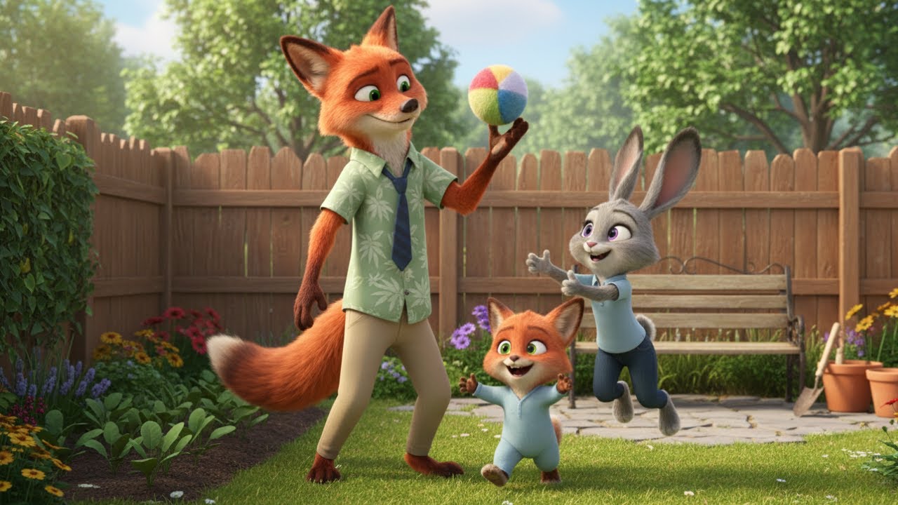 Zootopia 2 | A Sweet Family Day at the Mini Zoo | Nick & July’s Little Family