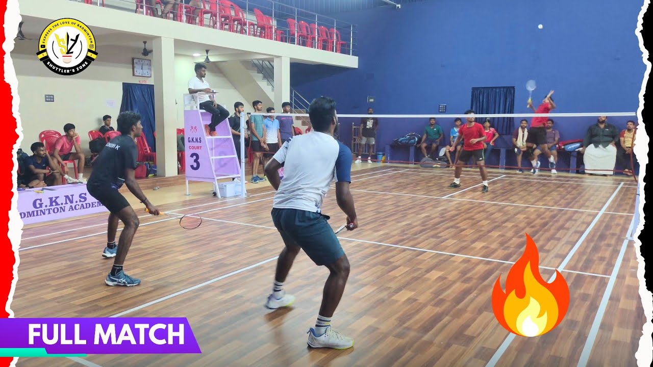 KALAIYARASAN/LOKESH vs VISHWAJIT/RAHUL | ALL INDIA OPEN BADMINTON TOURNAMENT 2025 - ARANTHANGI
