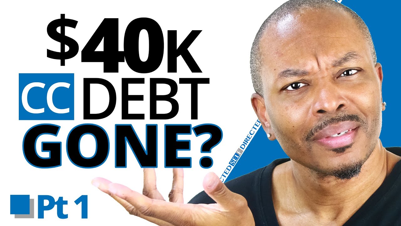 High Credit Card Bills, $40k Paid off FAST (Velocity Banking Example using IRA/401k)