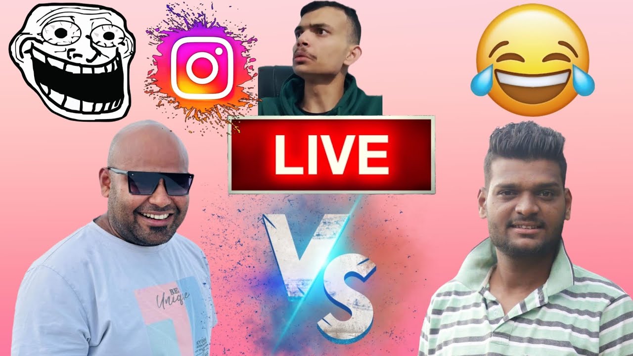 Funny 😂 Live Instagram 🤣 Bis vs Kiran 😀😁