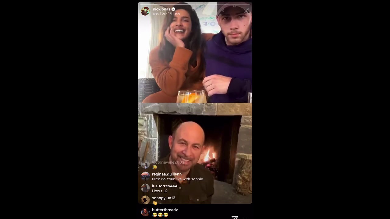Nick Jonas Live on Instagram | March 26th 2020