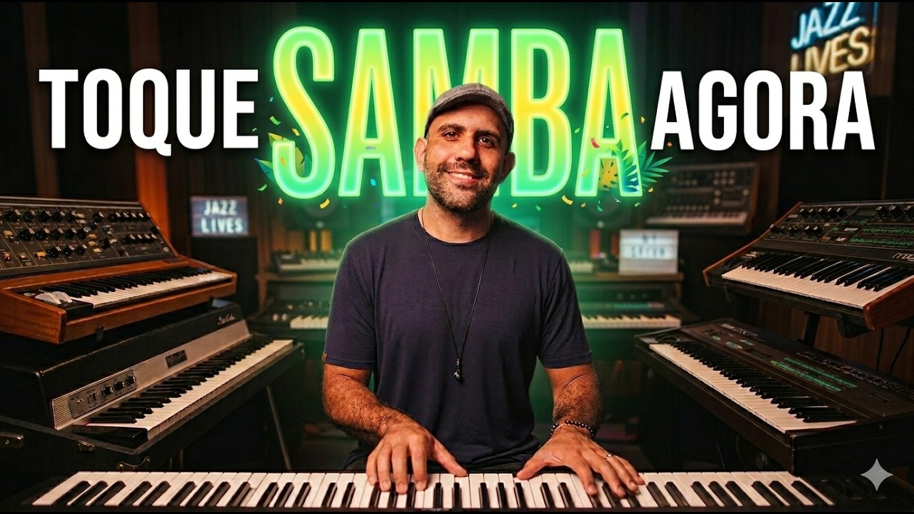 Como tocar Samba no Piano e Teclado em 5 Minutos ⏱️🎹