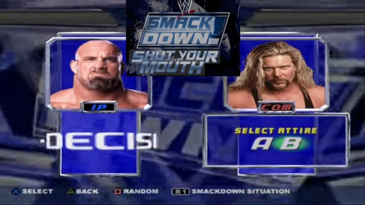 Goldberg vs Kevin Nash  Street Fight WWE Smackdown Shut Your Mouth!