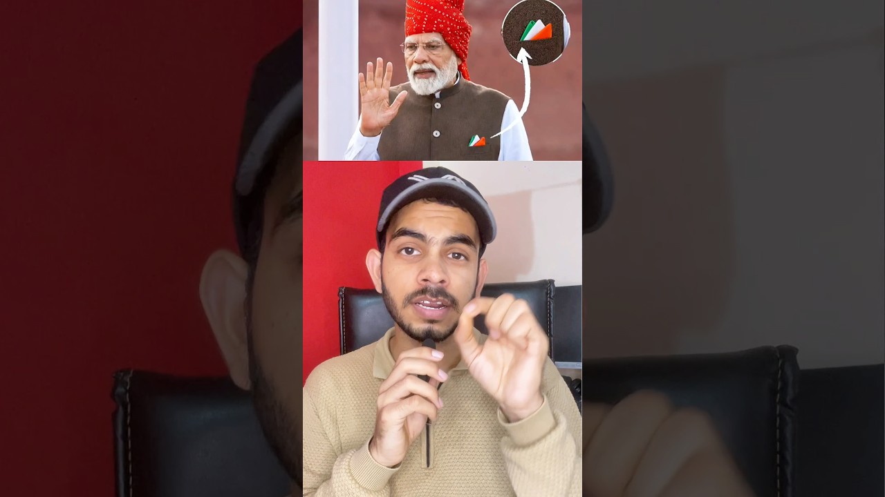 Narendra Modi pocket flag backlash