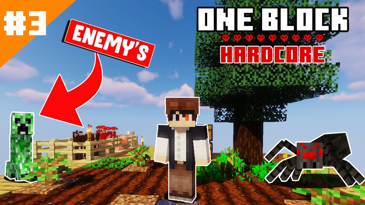 ENEMY'S ARE  EVERY WHERE IN ONE BLOCK HARDCORE
