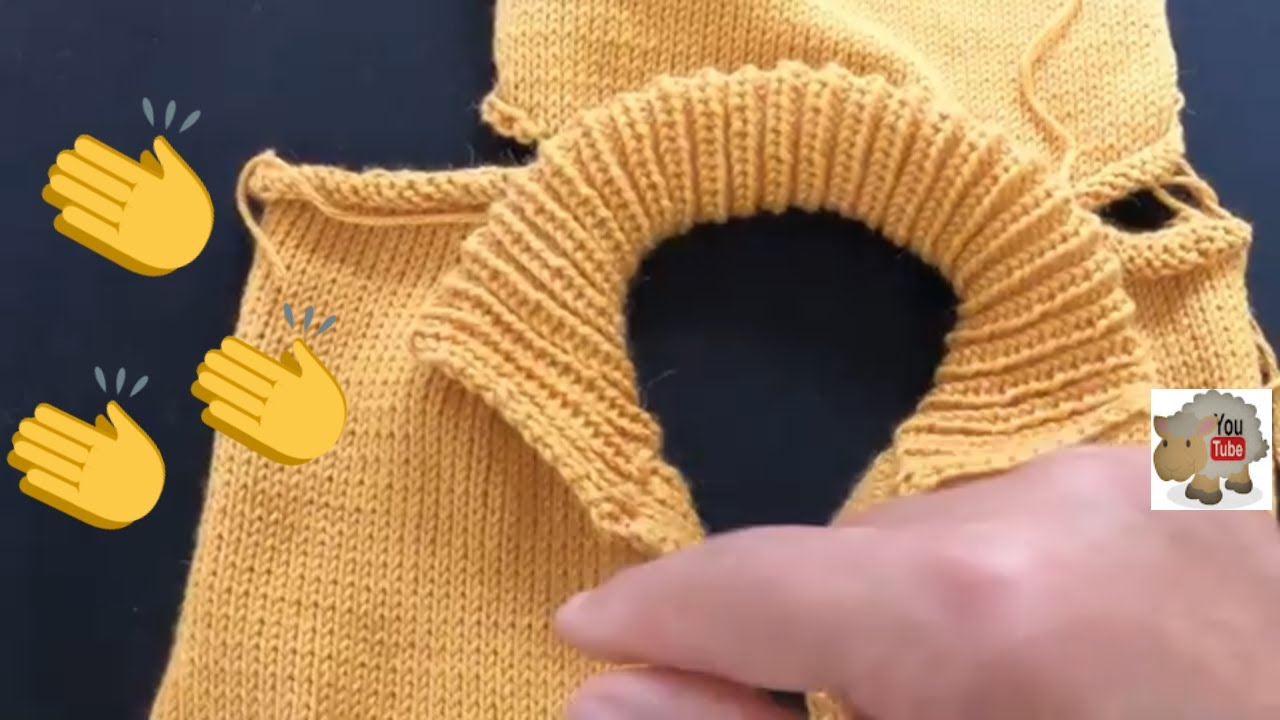 blusa fechada com gola  em tricô à máquina