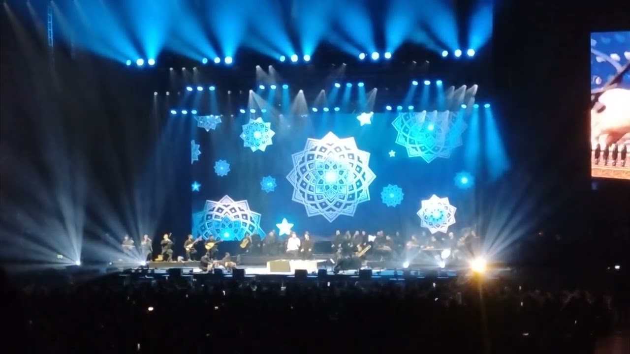 Sami Yusuf Atif Aslam live performance at Etihad Arena abu Dhabi