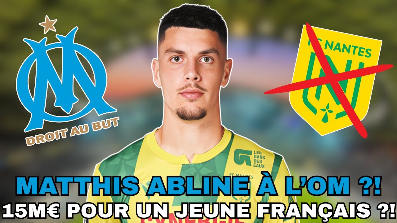 🚨 Abline vers l’OM ?! 15M€ pour un crack validé par De Zerbi ! 😱💙