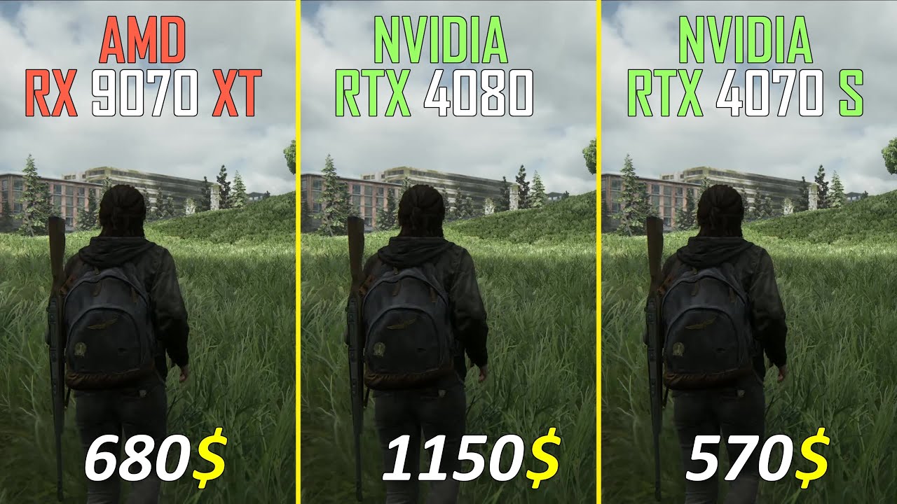 RX 9070 XT vs RTX 4080 vs RTX 4070 SUPER Test at 1440P and 4K
